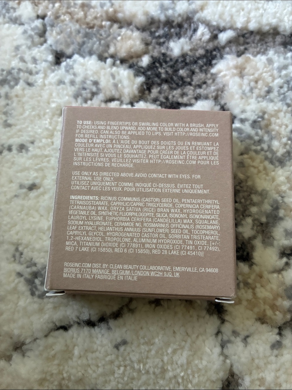 Rose Inc Blush Divine Radiant Lip & Cheek Color - Heliotrope - Picture 3 of 4